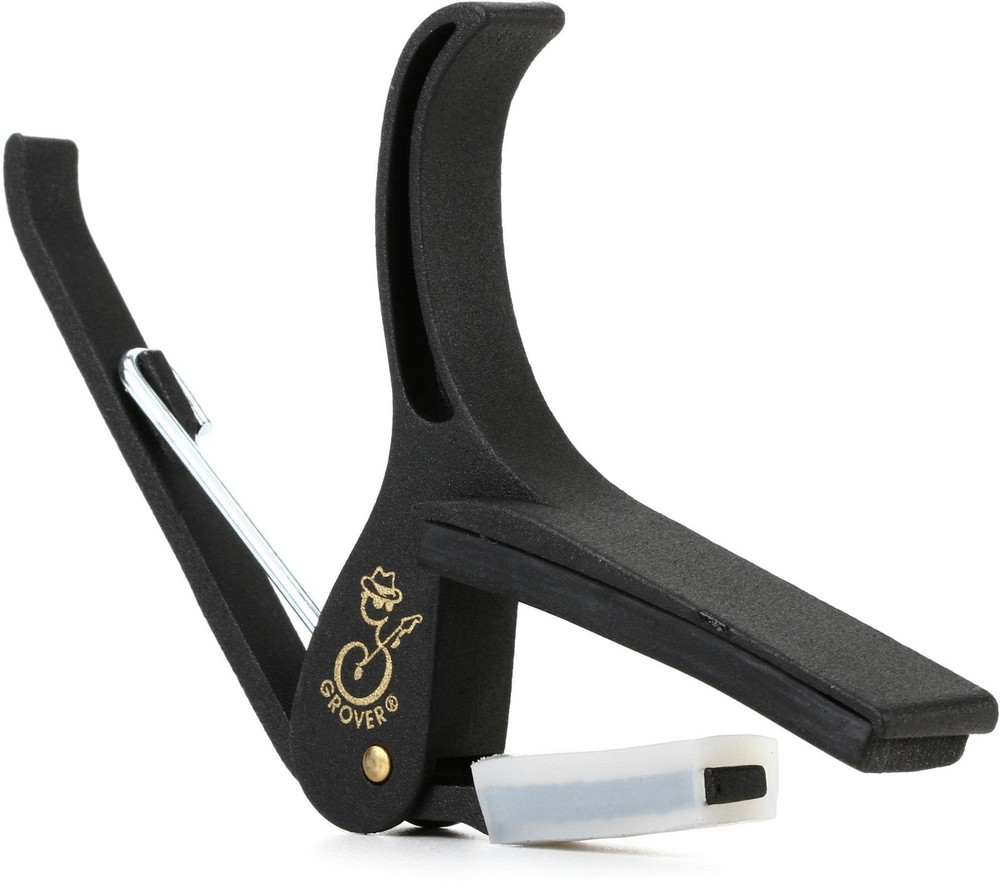 Grover GP750 Ultra Capo - Matte Black (2-pack) Bundle