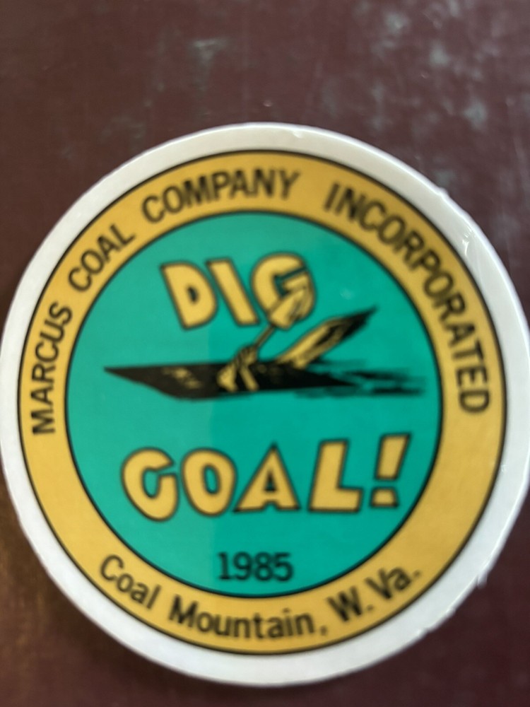 NICE COAL MINING STICKER Older Coal Company