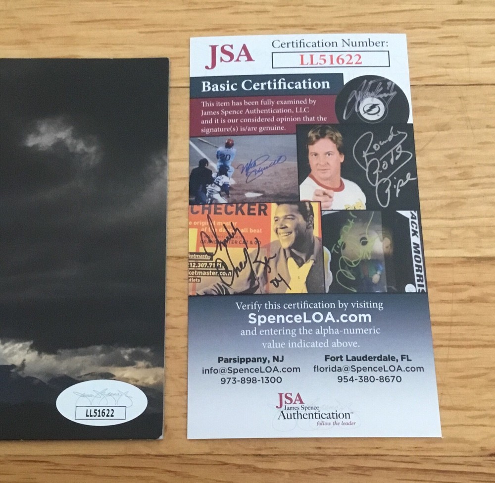 Moby Musician Singer Songwriter Signed Autograph All Visible Objects CD JSA COA