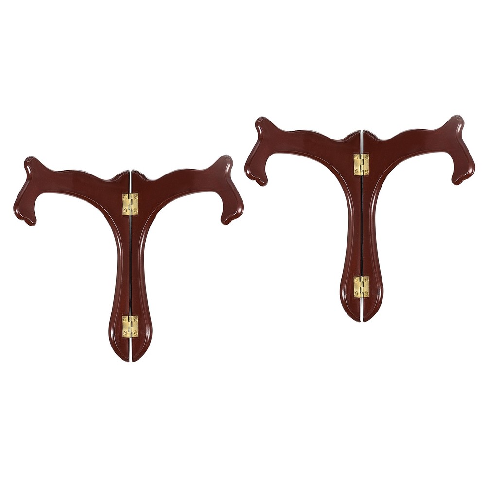 2Pcs 6.3" Easel Plate Holder Plastic Folding Display Stand