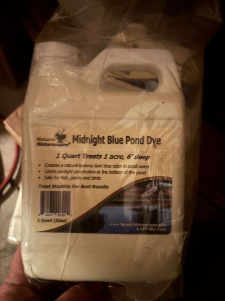 Midnight Blue Pond Dye Concentrated Quart