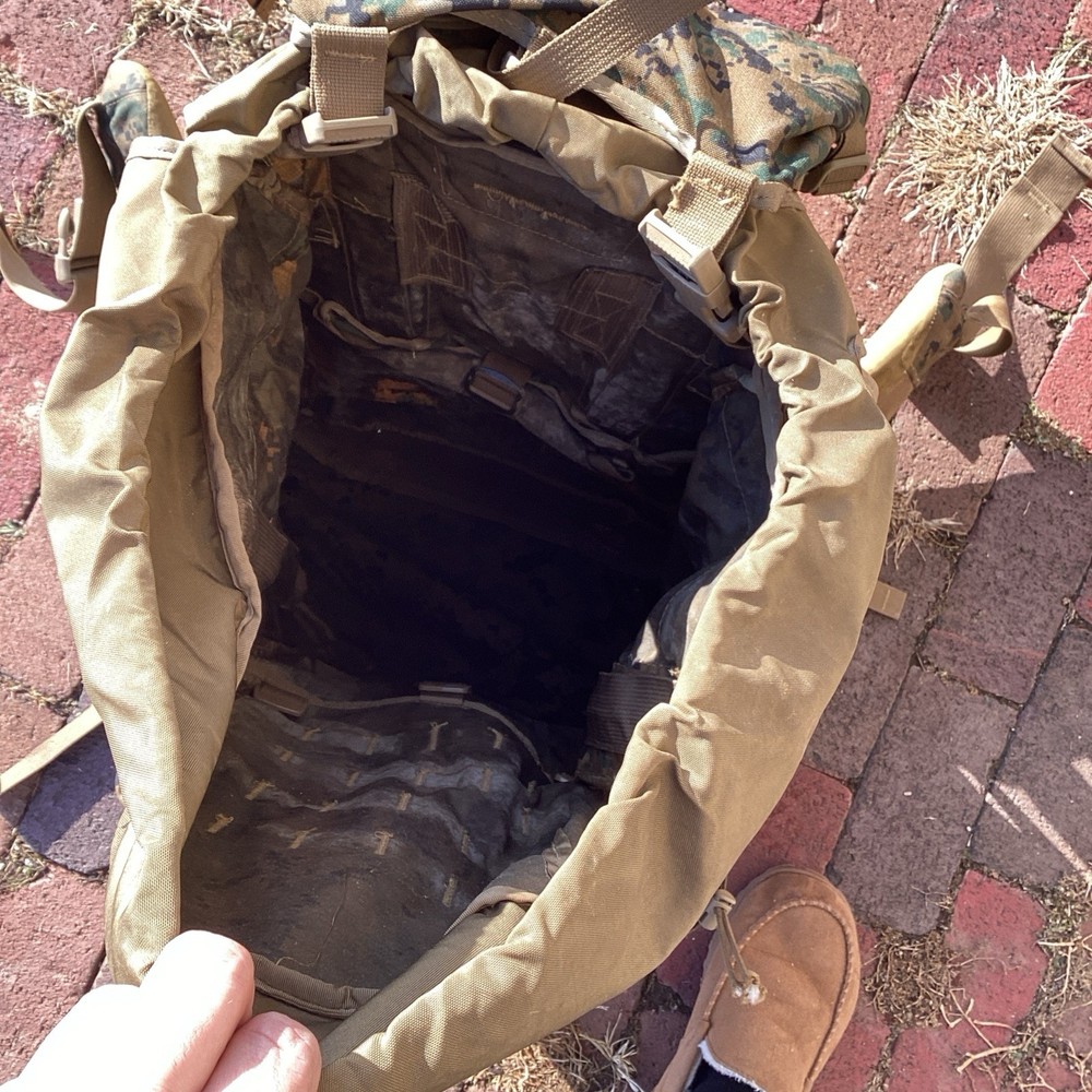 USMC Issue MARPAT ILBE Arc’teryx Proper USGI Rucksack Backpack, Camo Backpack