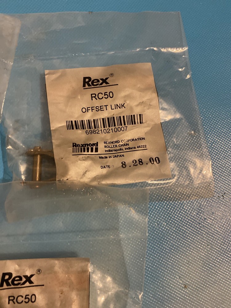 Rex RC50 Offset Link Lot Of 5.