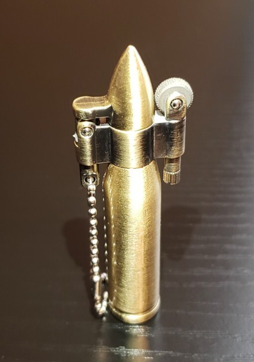 BULLET STYLE LIGHTER Lighter Fluid O Ring Saves Fuel Zippo Parts Vintage Trench