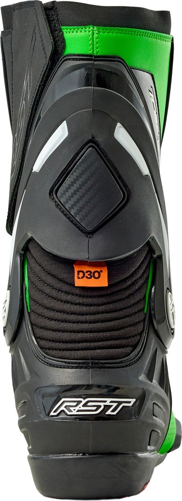 Tractech Evo D3o Boot Black/Flo Green For 11.5