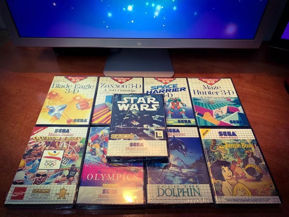 SEGA MASTER SYSTEM 💥RARE BUNDLE💥 Boxed Console & Games Accessories