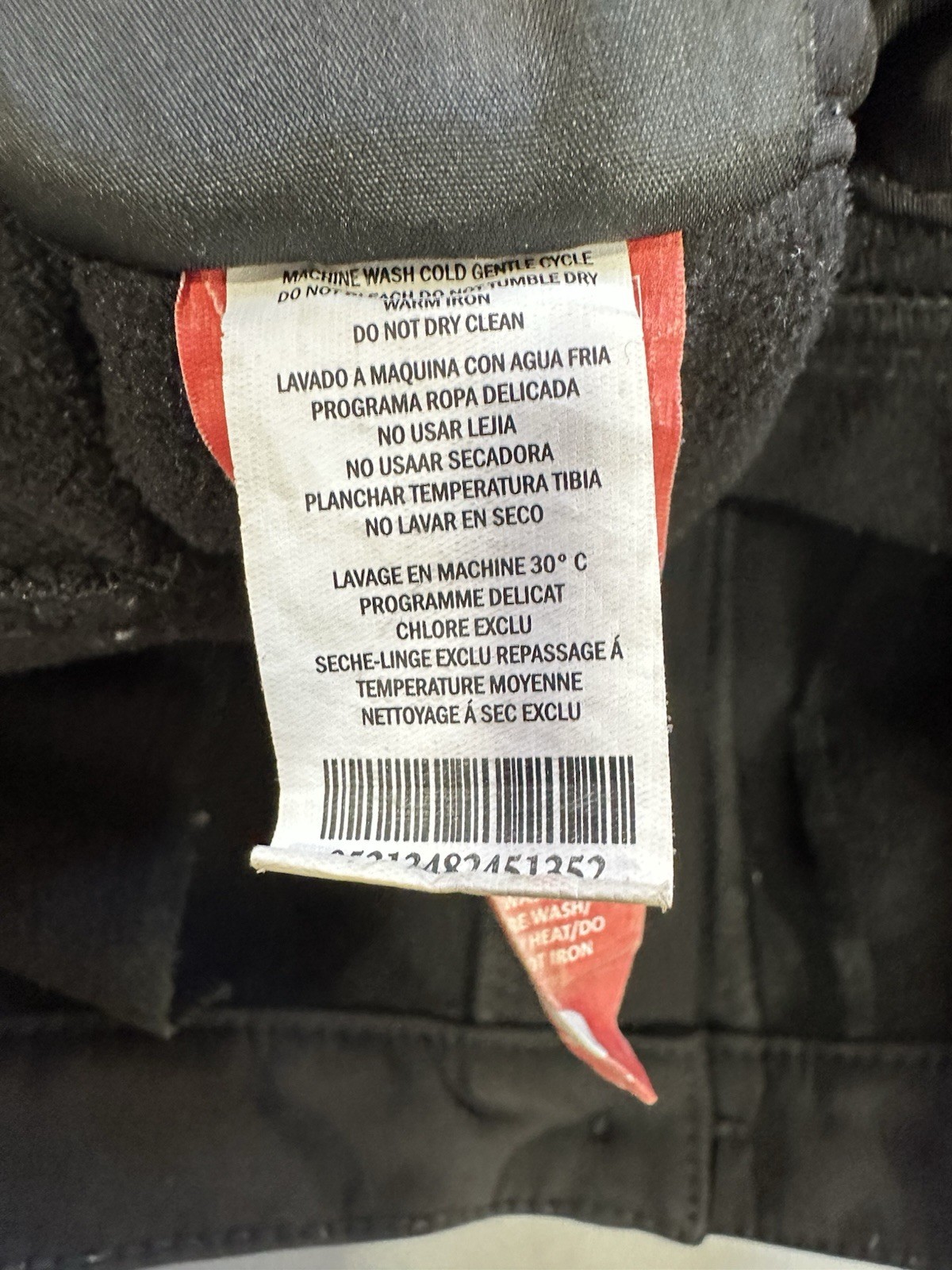 The North Face Mens Ski Snowboard Pants Color Black Size Large Lined