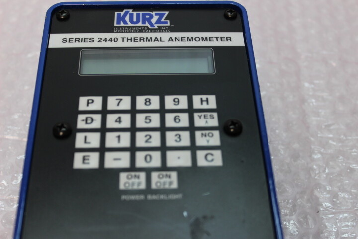 5474 Kurz 2441 Thermal Anemometer, Range 0-12---SFPM