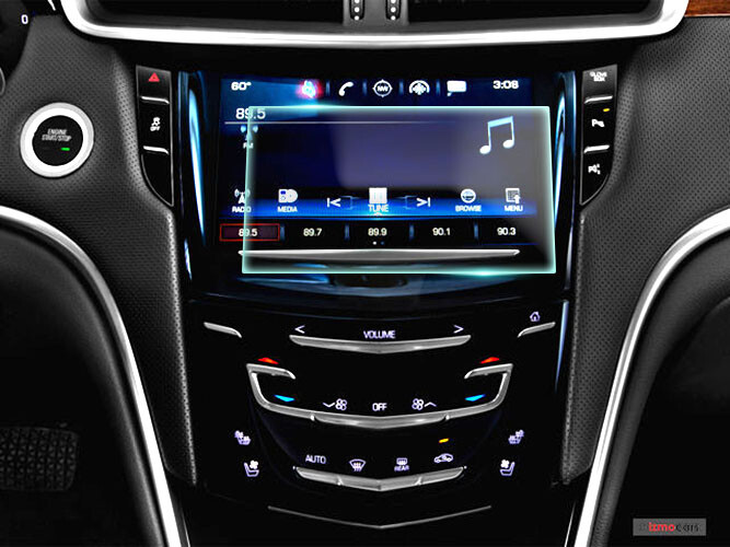 Crystal Clear Screen Protector for 2017 Cadillac XTS Vehicle Navigation