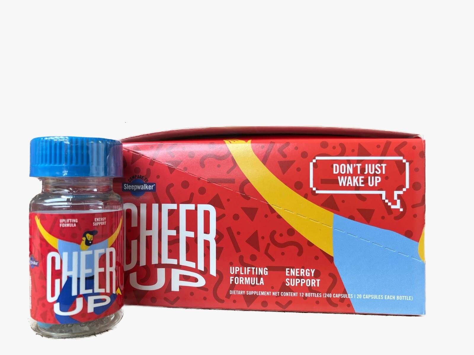 CHEER UP Capsules 20 count (5 Bottle Pack)