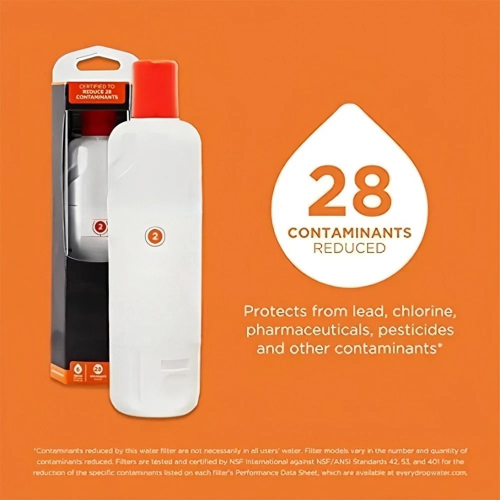 2-Pack W10295²370A EDR1²RXD2 Filter Refrigerator Ice Replacement US