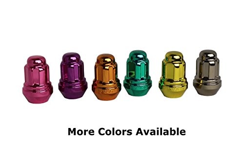 40700SPPT Wheel Lock, 4 Pack 12mm x 1.50 Thread Purple