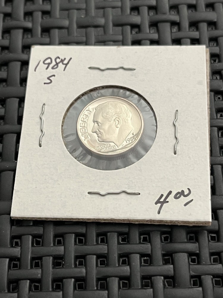 1984 S PROOF ROOSEVELT DIME