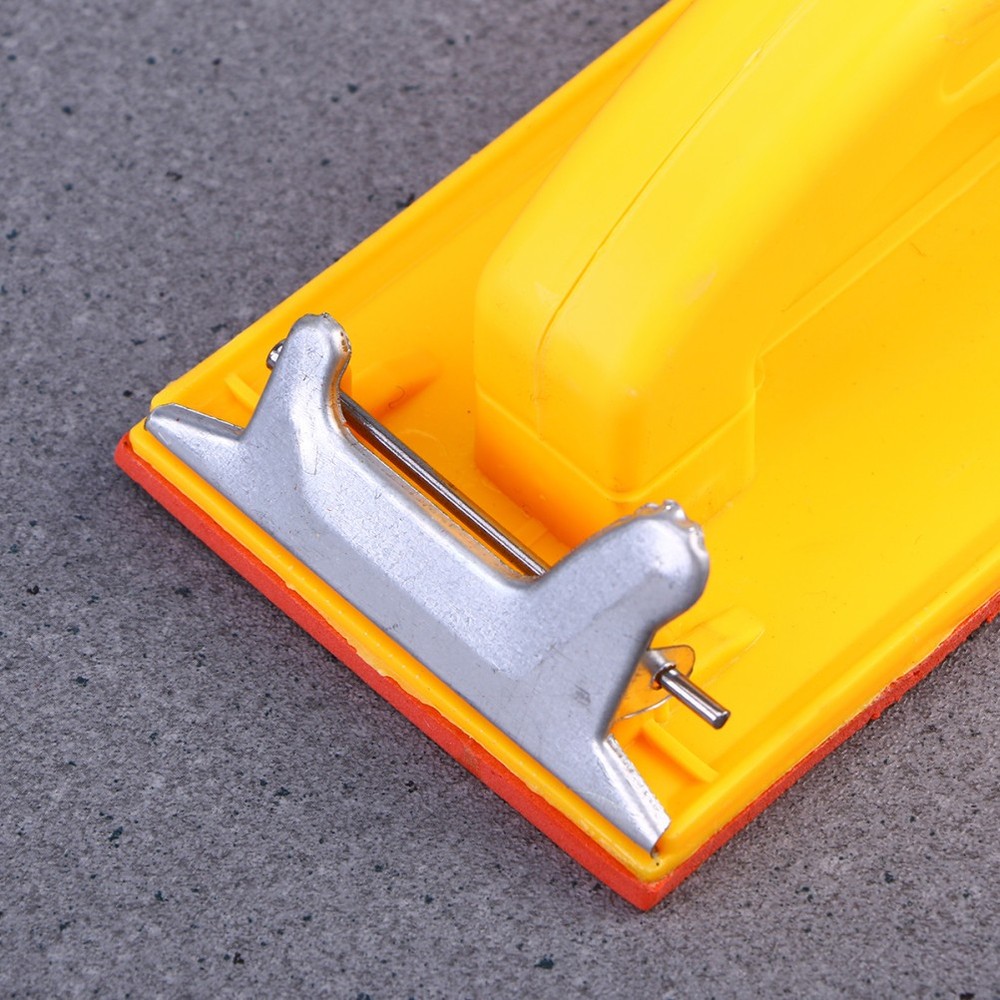 Decking Sanding Tool Mini Hand Block Sandpaper Holder for Wall with Handle