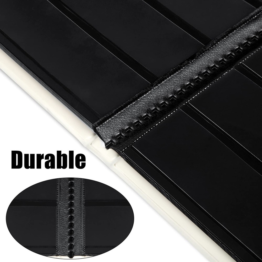 Stamp Collecting Album, 7 Rows Pockets Stamp Book for Collectors, 10 Sheets