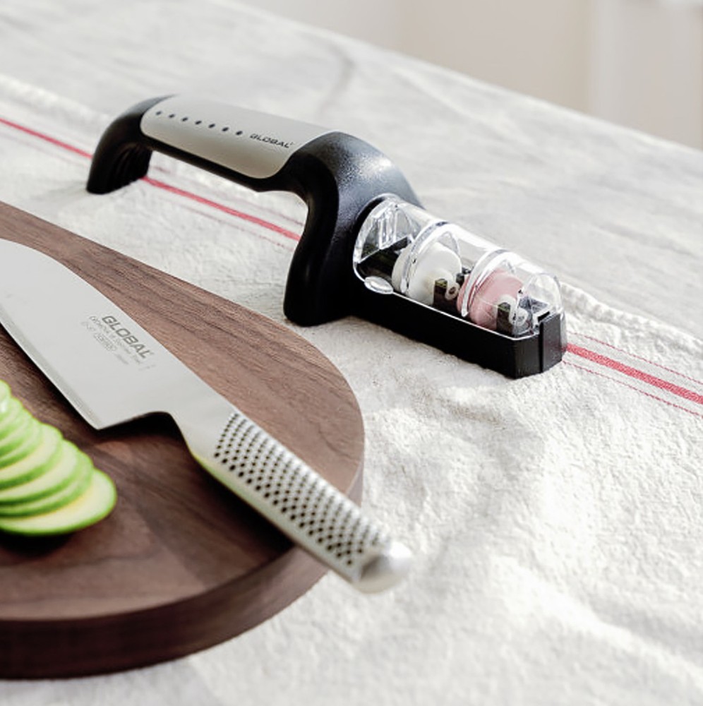 Global Ceramic Water Sharpener, Black