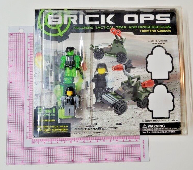 Vintage Vending Display Board Brick Ops 0315