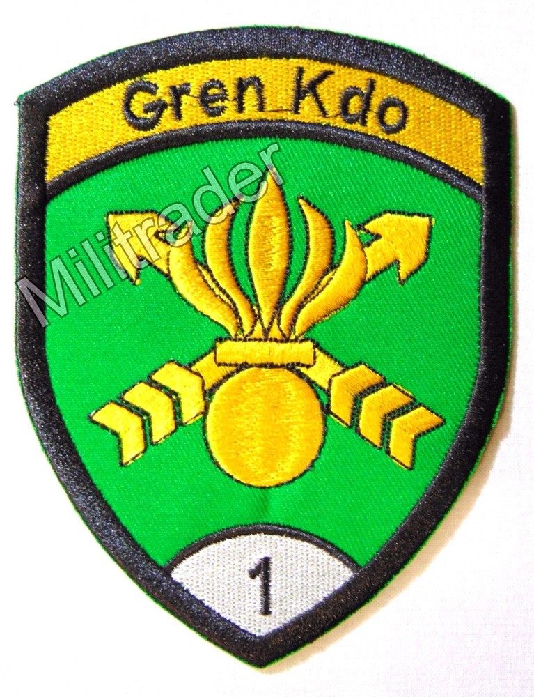 Switzerland Swiss Army Special Forces Commando (Gren Kdo 1) Grenadier Patch