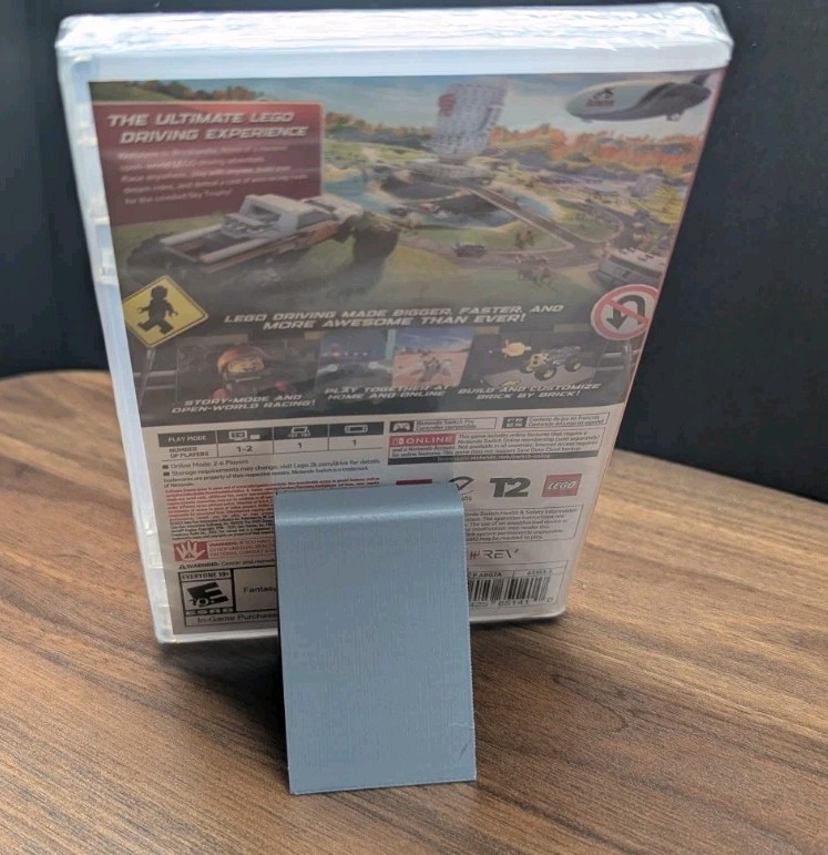 Nintendo Switch Game Case Display 3D Printed 4-Pack