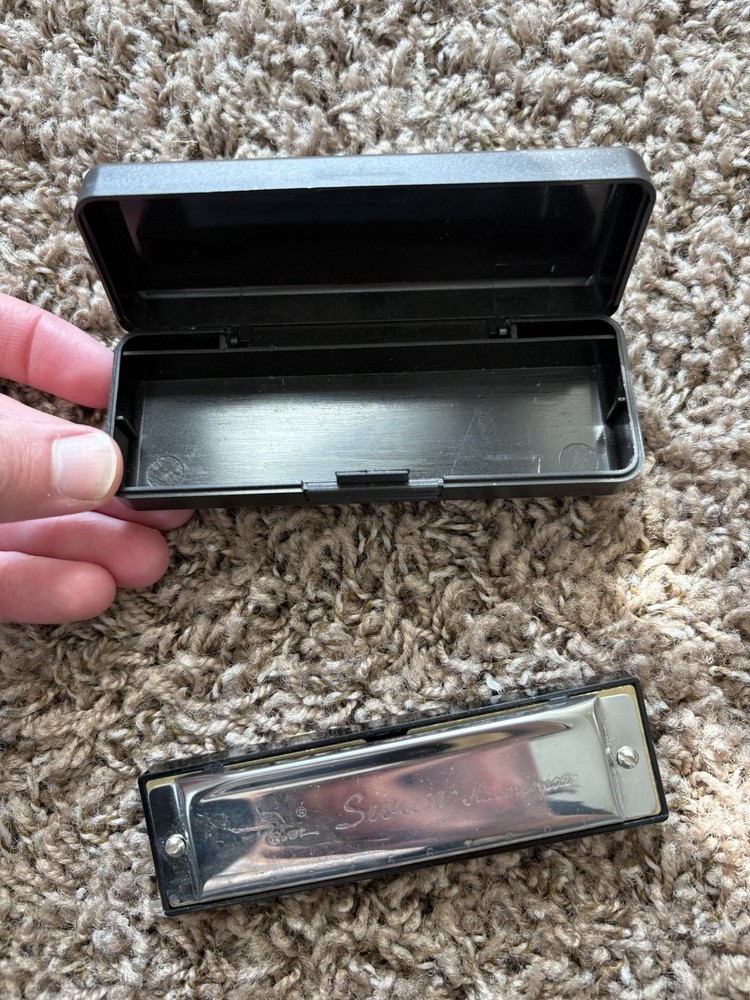 Swan Harmonica w/ Box Vintage