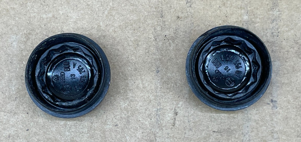 2012-2015 AUDI A6 Front 2PCS Windshield Wiper Arm Nut Cover Cap