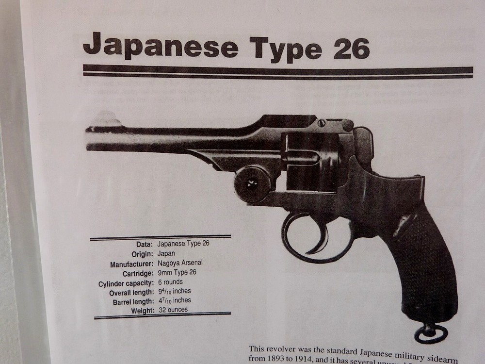 JAPANESE TYPE 26 HAND GUN BREAK DOWN INSTRUCTION KIT