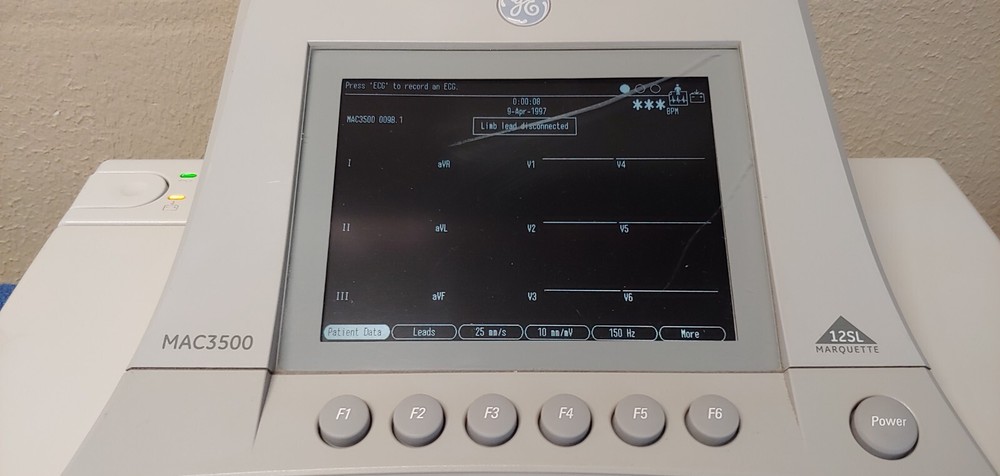 GE MAC3500 ECG System