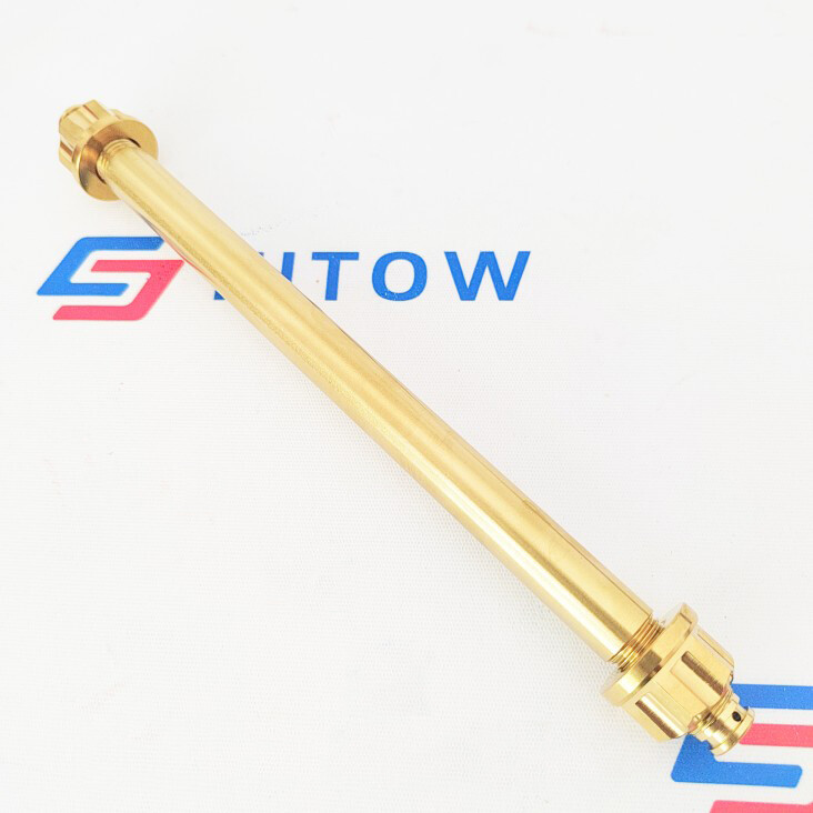 1PC Titanium M17 325MM Motorcycle Axis Axle Roller with Nuts P1.5
