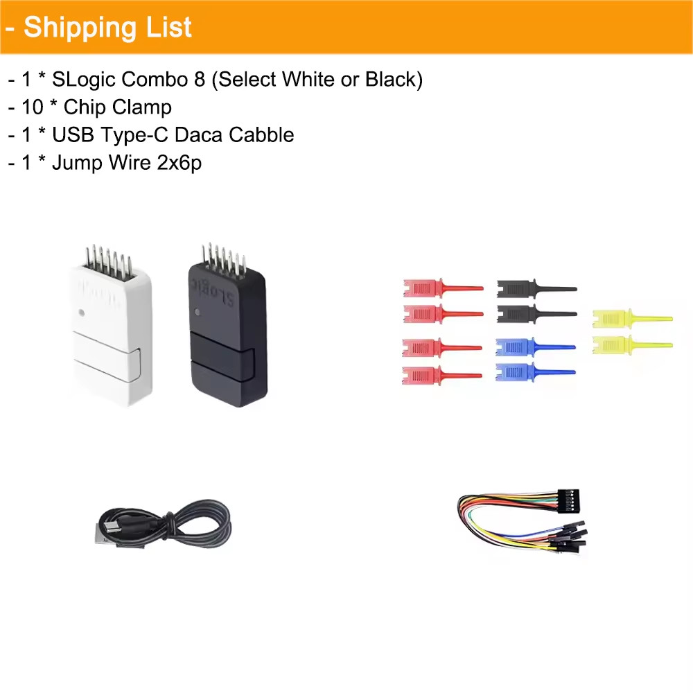 Sipeed SLogic Combo 8 SLogic Analyzer DAPLink CKLink Debugger Tool Debug Serial