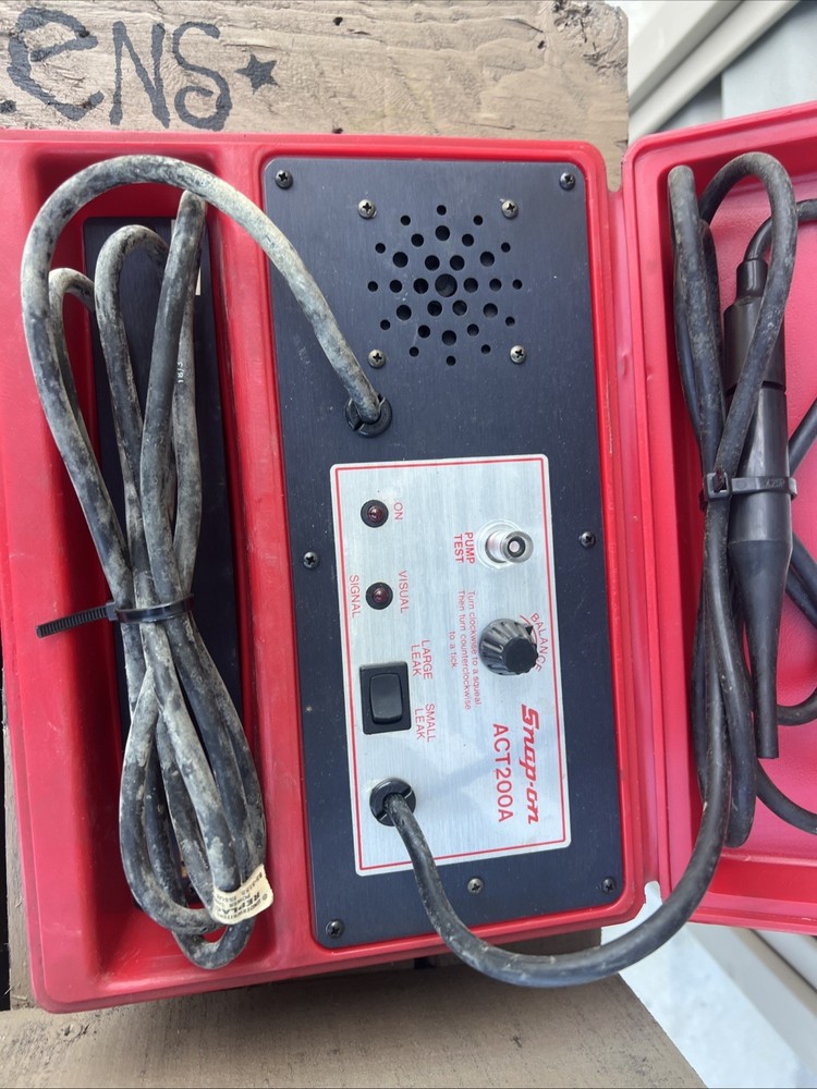 Vtg.Snap-on ACT200A Electronic Halogen Leak Detector Tested