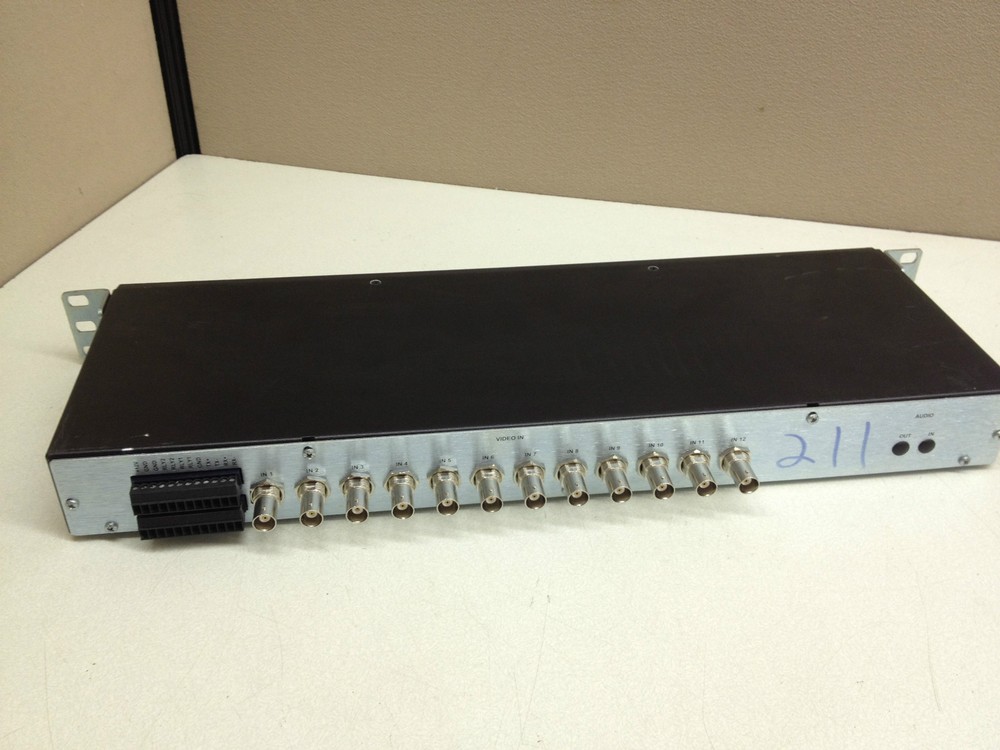 Verint Nextiva S1712E 12-Port CCTV Networked IP Video Server Encoder S1712e-T