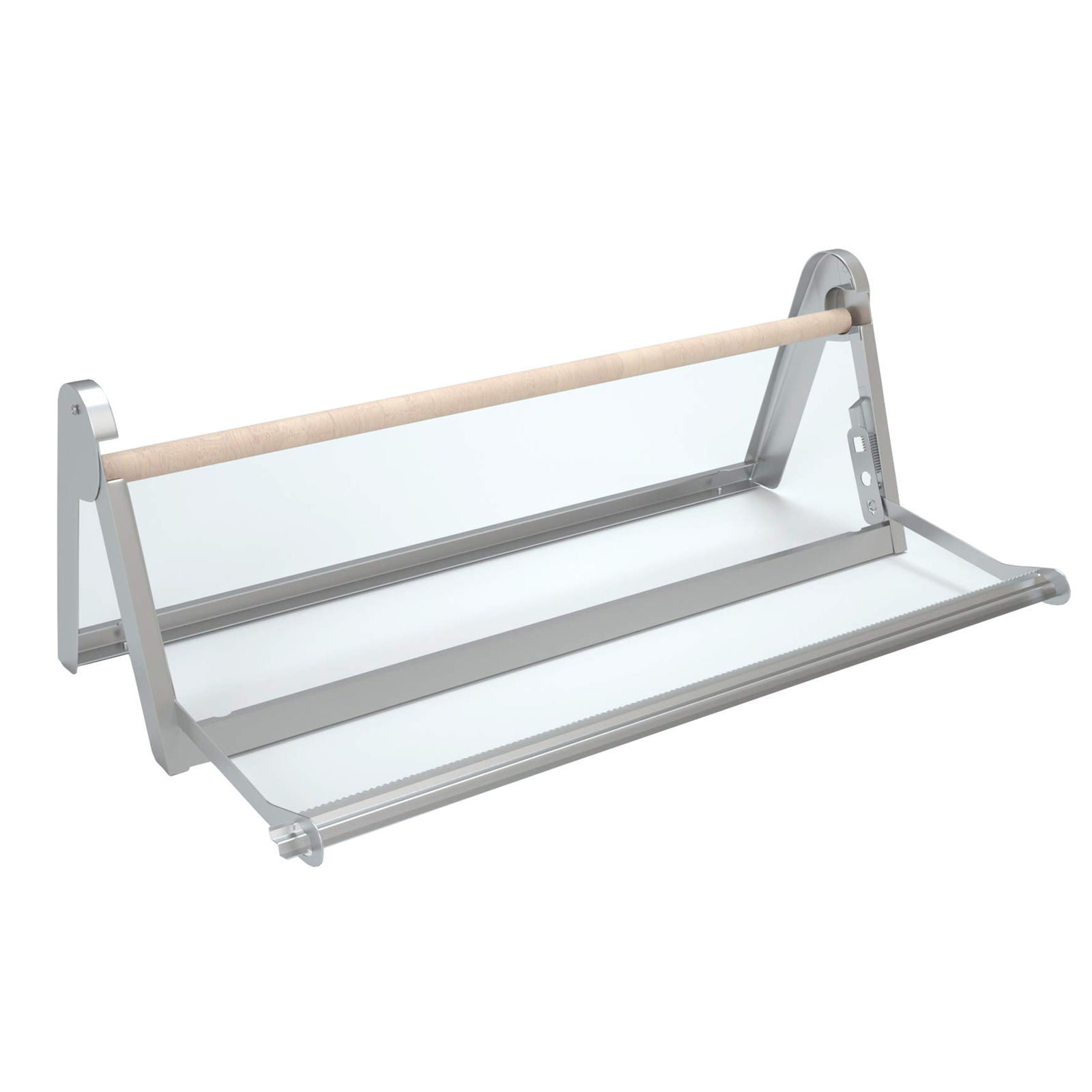 HFS(R) 24'' Wall Mounted or Table Top Kraft Paper Roll Holder Office, Kitchen