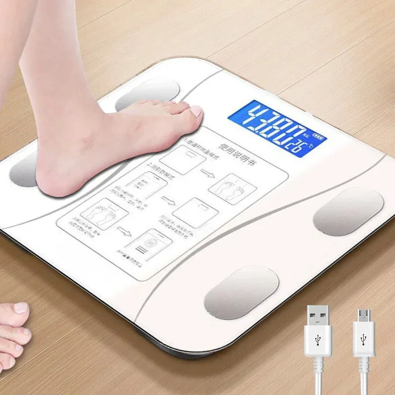 Smart Bluetooth Body Fat Scale, Electronic Weight Scale for Body Management & Fa