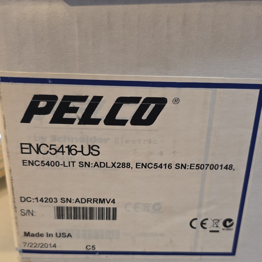 Pelco ENC5416-US 16 Channel H.264 Direct-Attach Encoder US