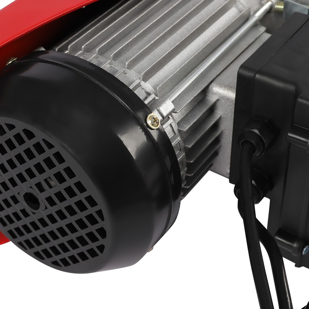 440LBS Electric Hoist Winch Engine Crane with Remote Control 110V