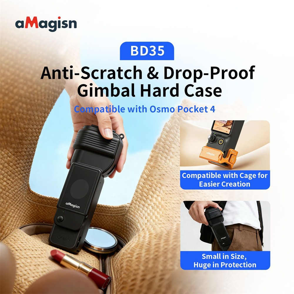Camera Gimbal Lens Screen Scratch-resistant Protective Case for DJI Pocket 4