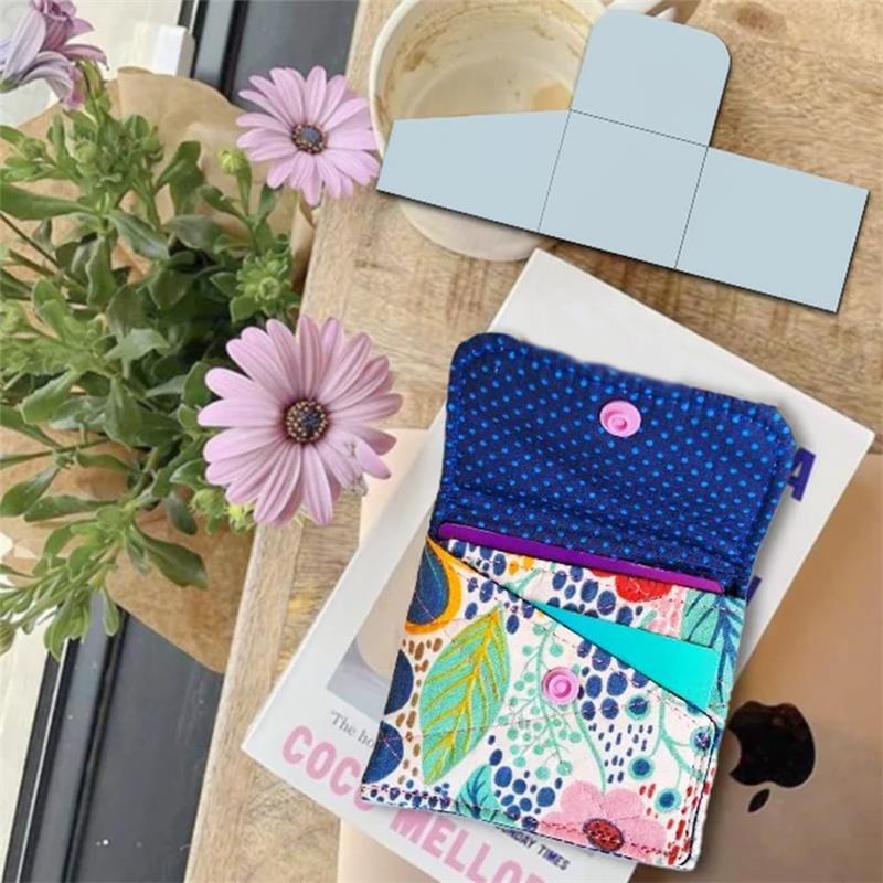 Quick and Easy Pouch Template Purses Pocket Handmade Making Template