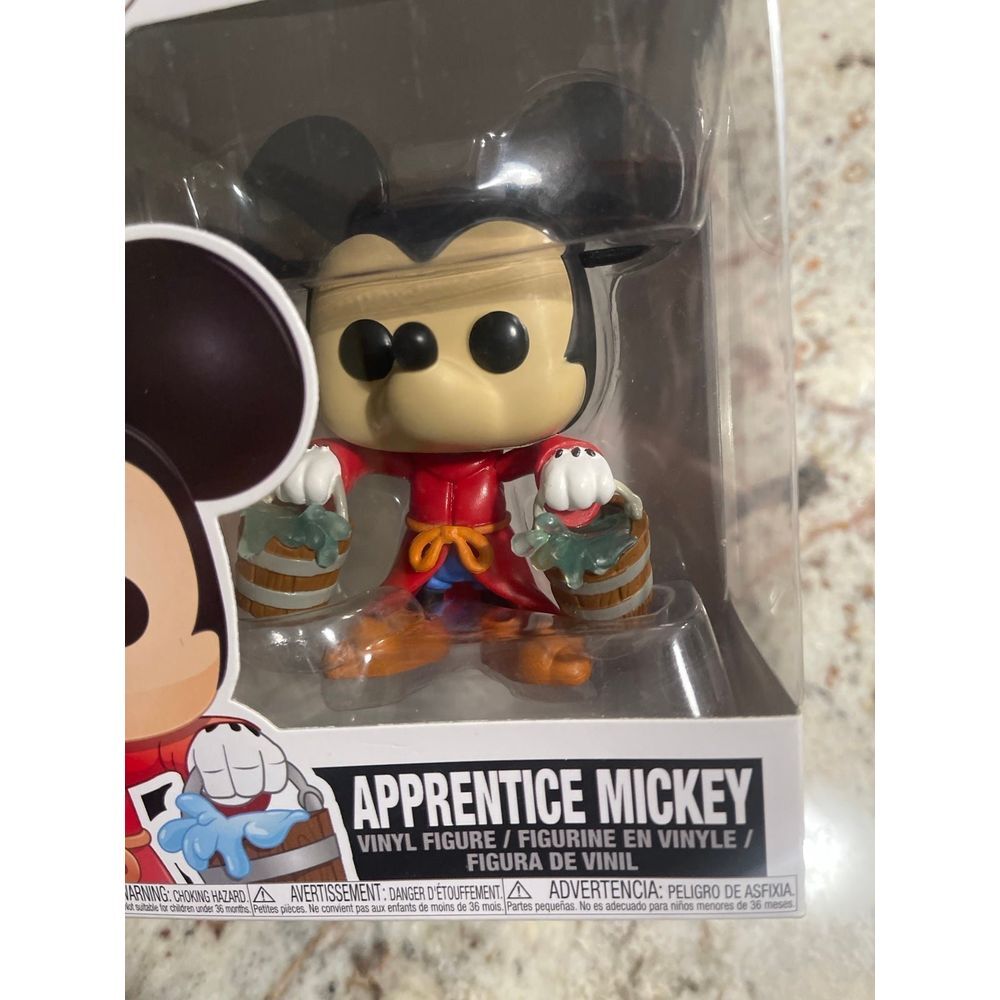 Funko POP! Disney #426 APPRENTICE MICKEY 90 Years ~ Used