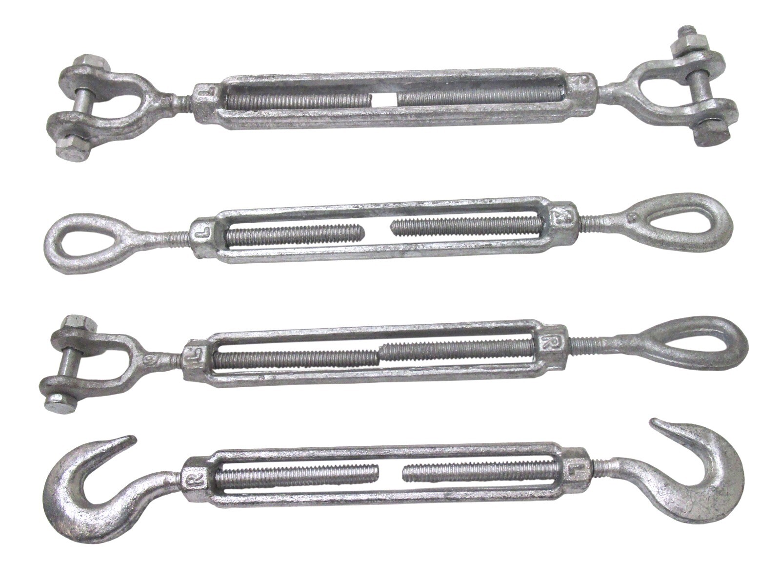 Drop Forged Turnbuckle Galvanized Eye Eye, Hook Eye, Jaw Eye, Hook Hook, Jaw Jaw