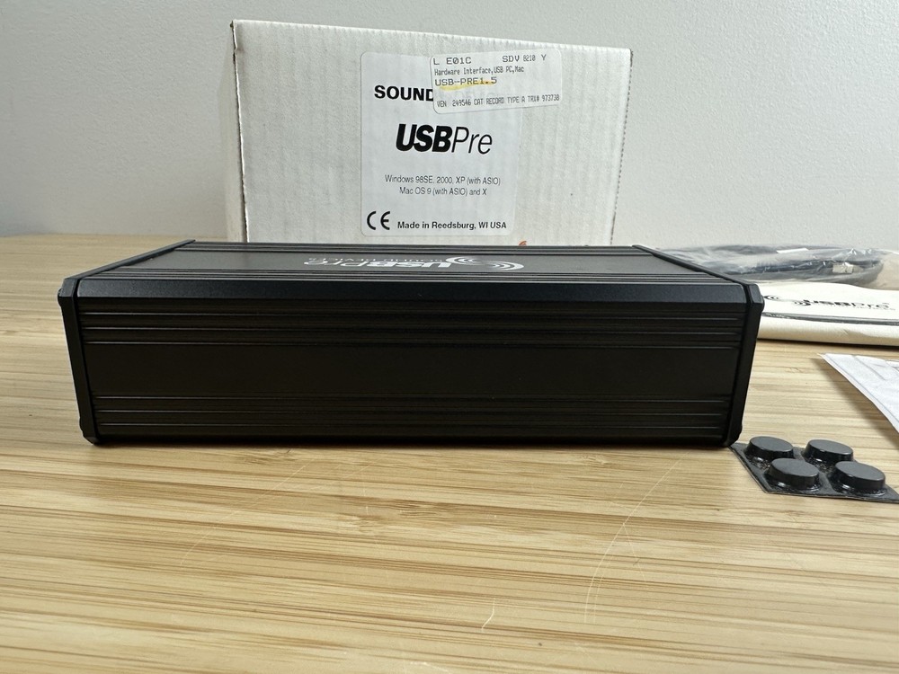 Sound Device USBPre Sound Devices Interface