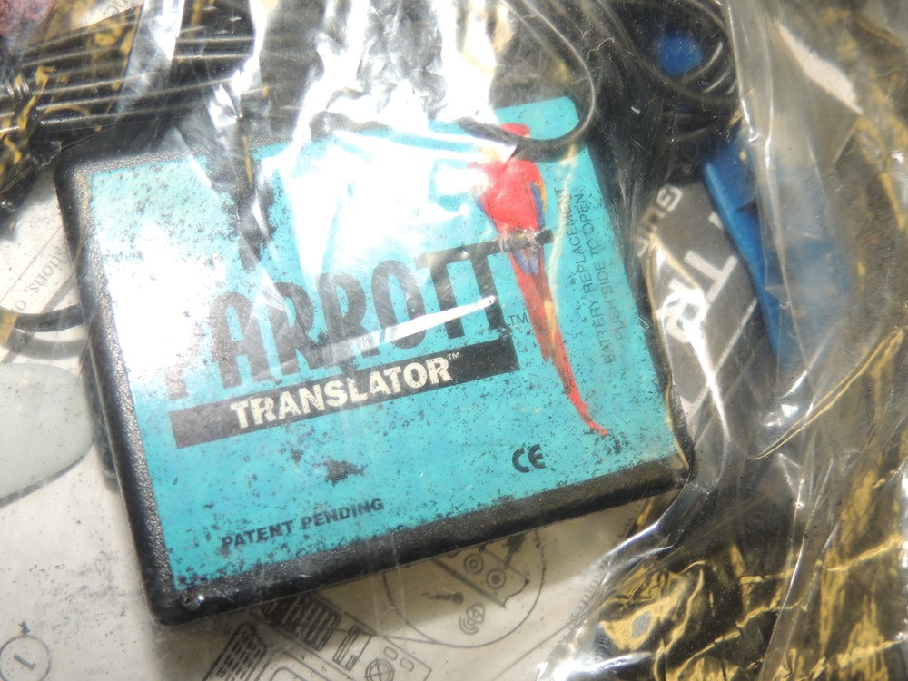 Corel Parrot Voice Recognition Translator Headphones and Module