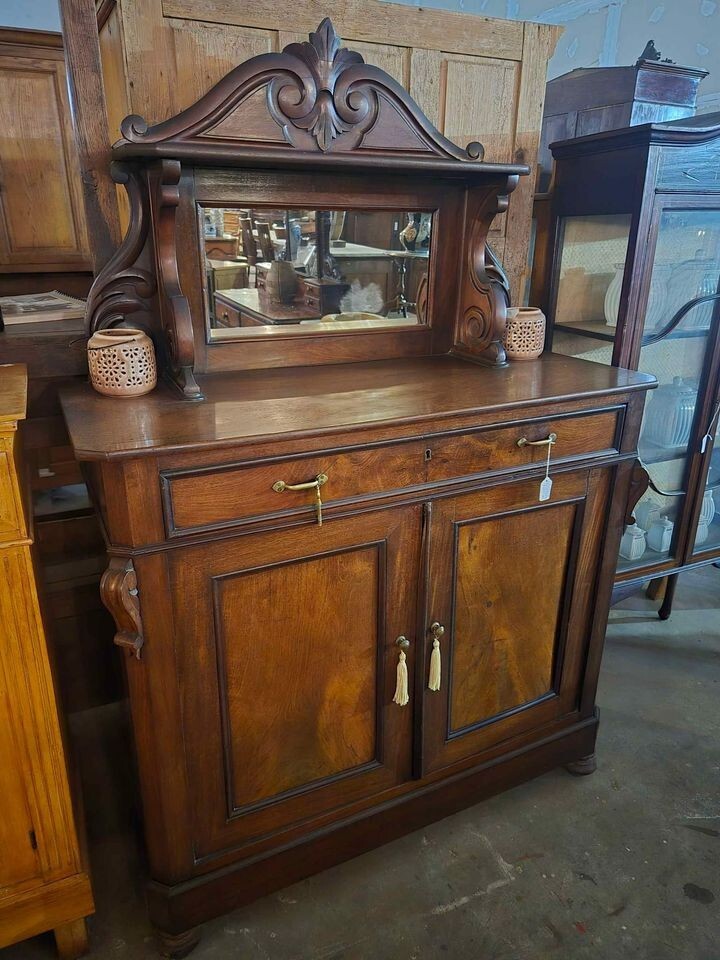 French Louis Philippe Buffet with Mirror