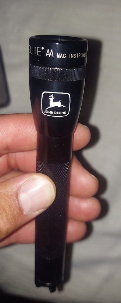 John Deere Mini Maglite With Case And Manual