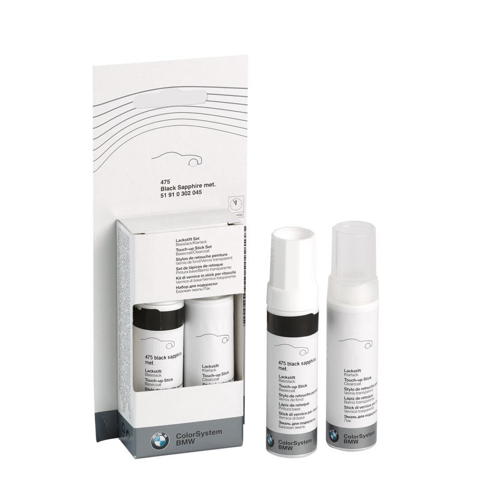 BMW OEM TOUCH UP PAINT CODE 668 JET BLACK
