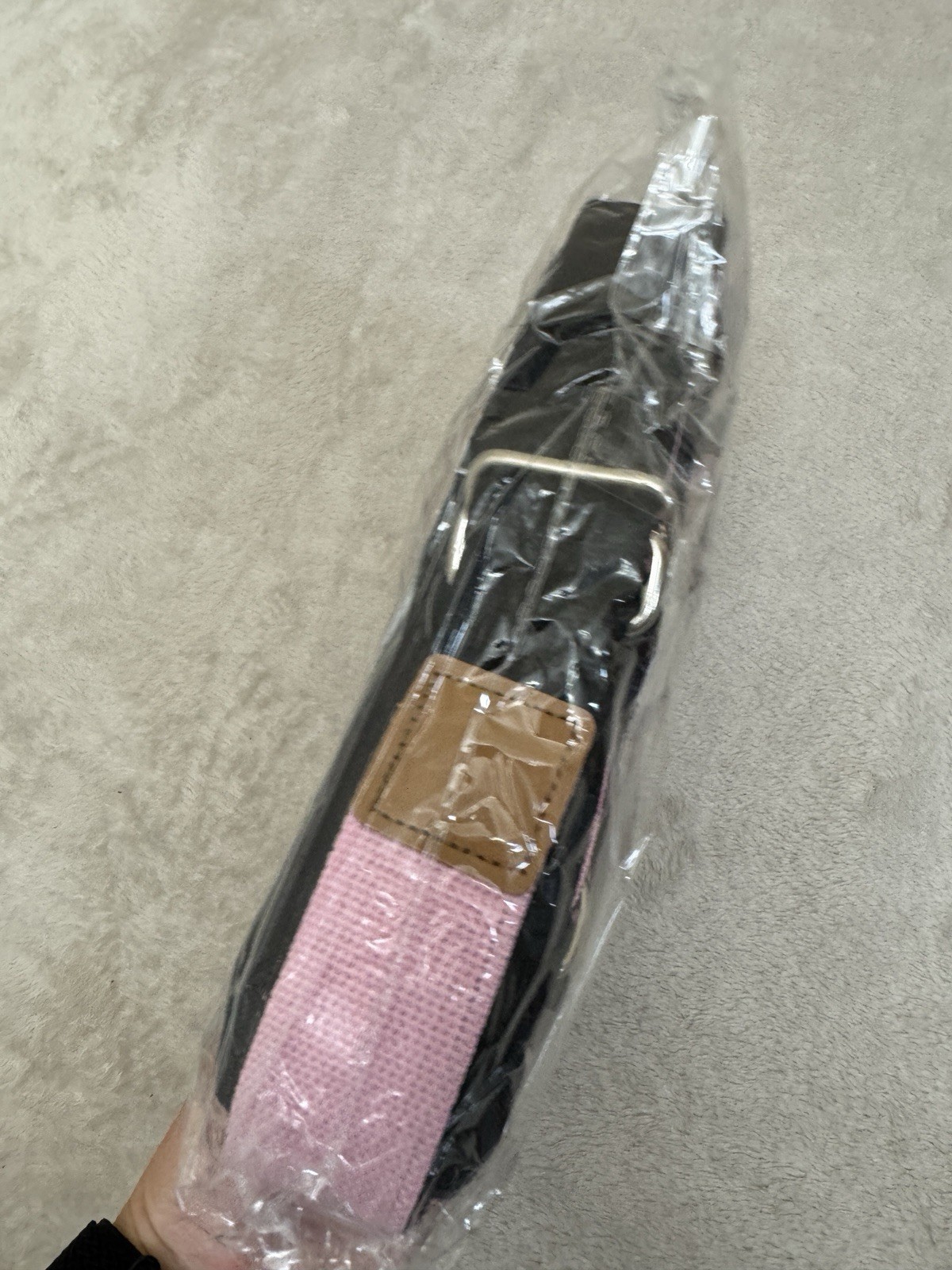 Pink Aerial Yoga Rope - Door-Mounted Stretching Strap