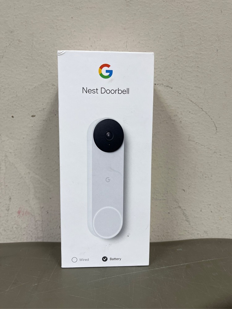Google Nest Doorbell Battery White 4