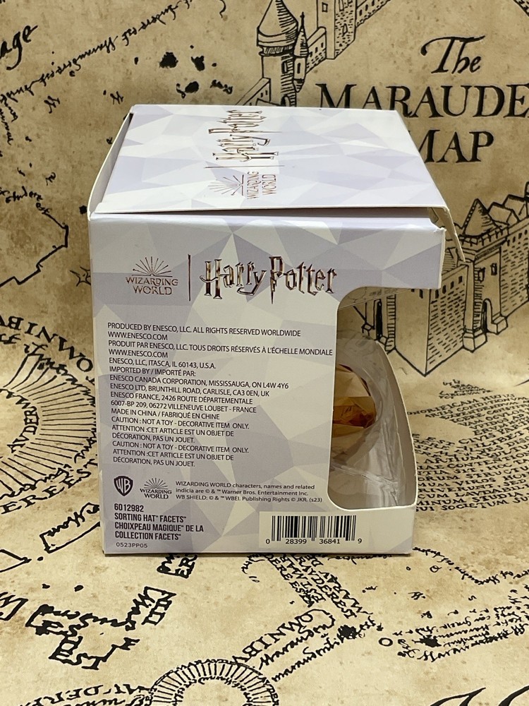 Enesco Facets Harry Potter Sorting Hat Figurine