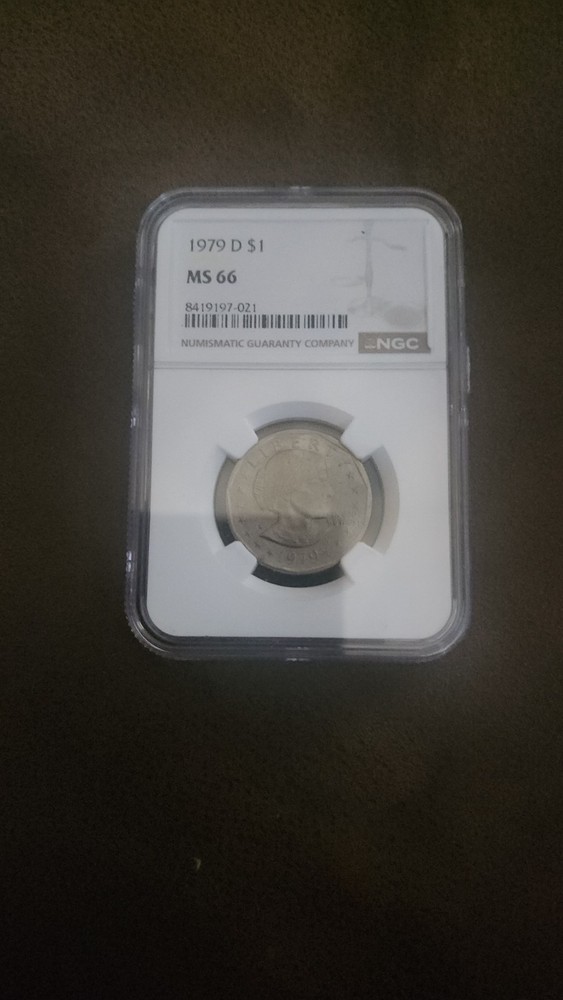Susan B Anthony 1979-D Dollar MS 66 NGC