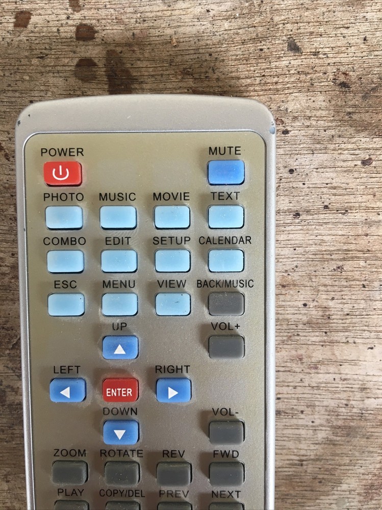 Replacement Remote Gray Small- DC3V (CR2025) Used