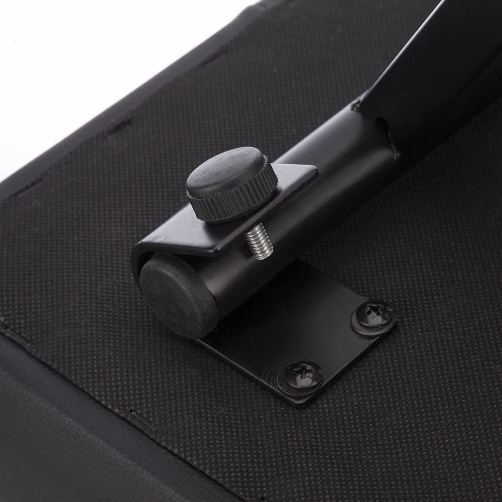 KB100 Adjustable Padded Keyboard Bench X-Style Black